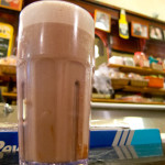Egg Cream at Eisenberg's Sandwich Shop, New York, NY